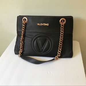 COPY - Valentino - ‘Karina’ medium black purse